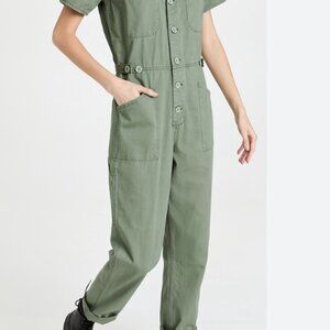 PISTOLA Grover Jumpsuit Olive Size Small